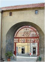 Cesky Krumlov Castle Gate